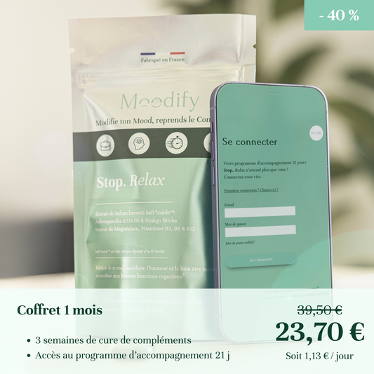 Le pack Stop. Relax